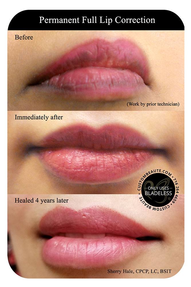 Things To Note About Permanent Lip Tattoos Called Blushing